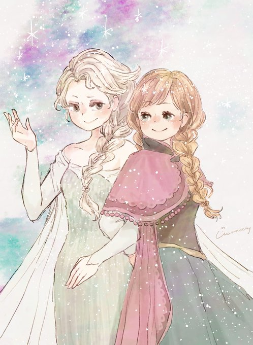 アナと雪の女王 のイラスト マンガ作品 23 件 Twoucan