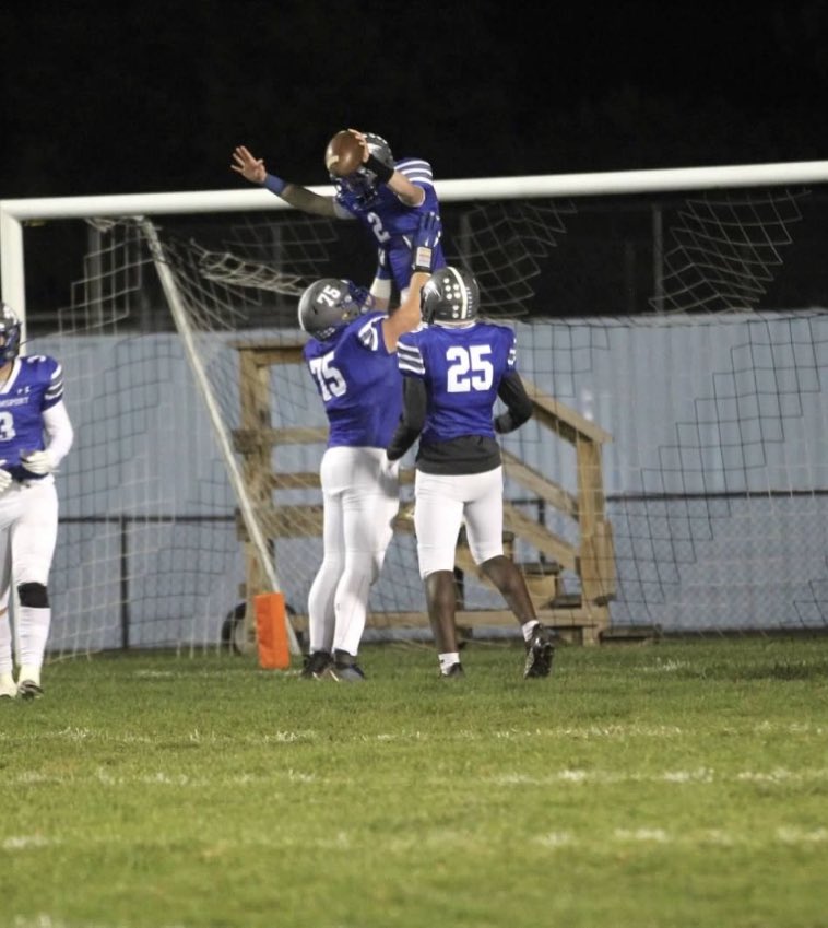 I get to play football today