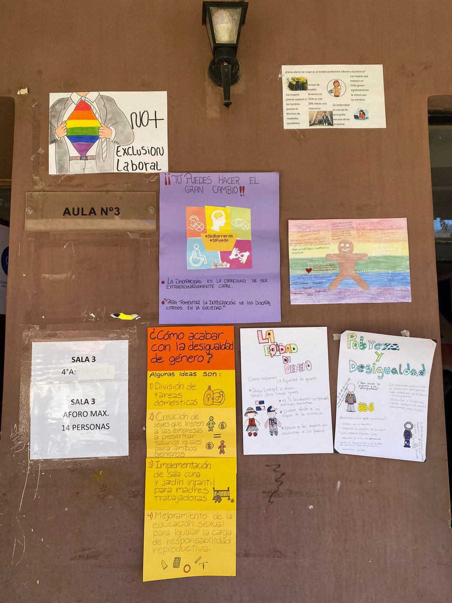 lasectaed's tweet photo. En la penúltima foto se pueden ver las consignas que decoran los pasillos del liceo, y la última es una apreciación del Valle. Un abrazo a les estudiantes de Paihuano, son todo lo que está bien 💖 https://t.co/qhQ4RAv8HG