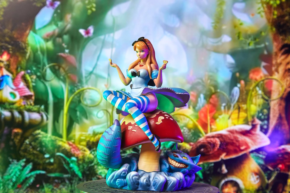 ForgeGabi's tweet photo. Down the Rabbit-Hole
Just finnished Alice sculpture.
#3Dprinting #elegoo #AliceInWonderland https://t.co/UU8Hqxcz40