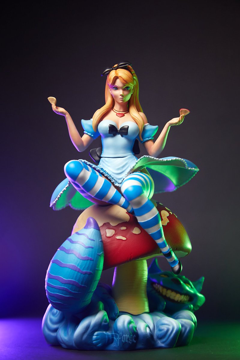ForgeGabi's tweet photo. Down the Rabbit-Hole
Just finnished Alice sculpture.
#3Dprinting #elegoo #AliceInWonderland https://t.co/UU8Hqxcz40