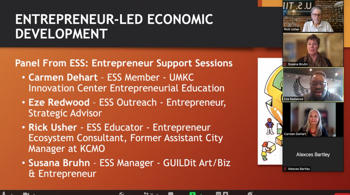 RuKCMO's tweet photo. We are talking #Entrepreneur-Led #EconomicDevelopment now at #GEWKC #WeCreateKC #ShopLocalKC #unHQ2 https://t.co/XkQLGAIMVL