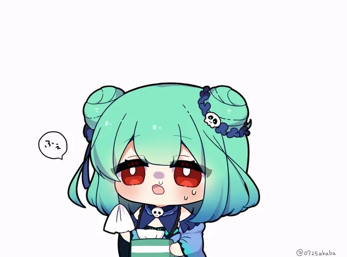 花粉症に苦しむルシアちゃん #絵クロマンサー 