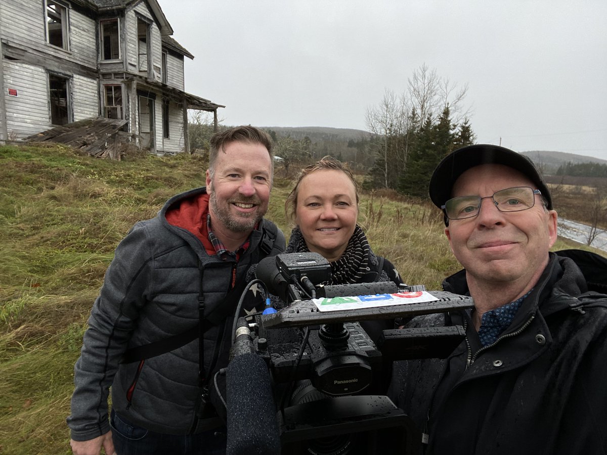 It was a pleasure to spend a wet Wednesday afternoon with the very talented @PaulCreelmanCTV shooting a segment for tonight's <a href="/CTV_Liveat5/">CTV News at 5</a>. We will be discussing our book FORGOTTEN NOVA SCOTIA.
#Abandoned  macintyrepurcell.com <a href="/IngYHZ/">Ingrid Bulmer</a> <a href="/TPritchardPhoto/">Ted Pritchard</a>