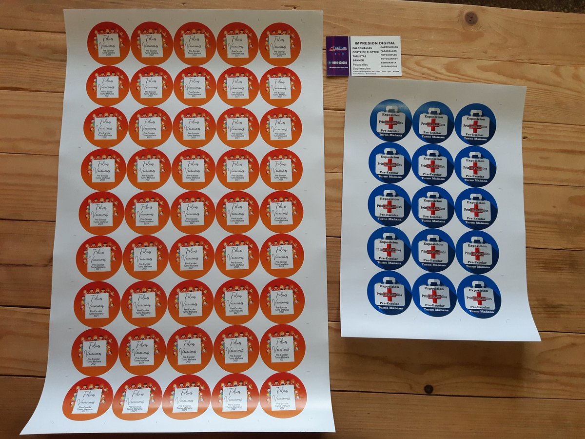 PubliArte6's tweet photo. Impresiones en papel adhesivo para calcomanías/Stickers A3 y en A4
https://t.co/9EznahPp47
#ServiciosPublicitarios 
#Publiarte https://t.co/Zxau0OzXoB