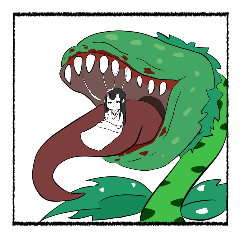 2t2Arts's tweet photo. nightmare 🍄🥲 

#comics #nightmare #artph #digitalart #monster #planthumaneater #plant #carnivoreplant #maneater https://t.co/PnPdd9iwm2
