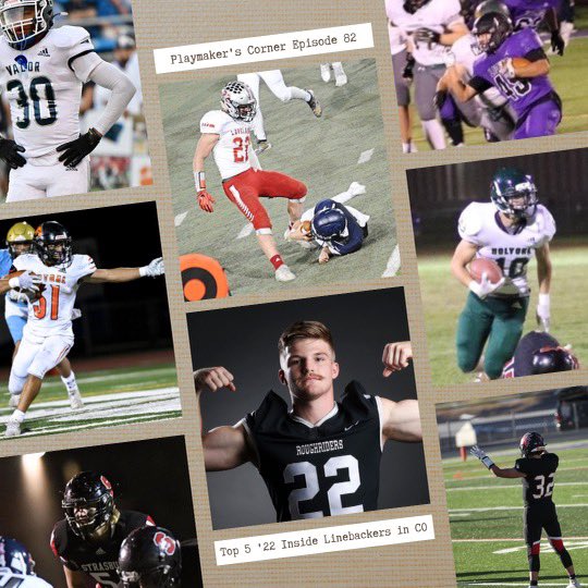 PlaymakerCorner's tweet photo. New episode out today returning to our roots talking about the Top 5 Senior Linebackers in Colorado! Link in thread to listen #playmakerscorner #linebacker #coloradofootball #highschoolfootball https://t.co/CQ7ZvEOKM7