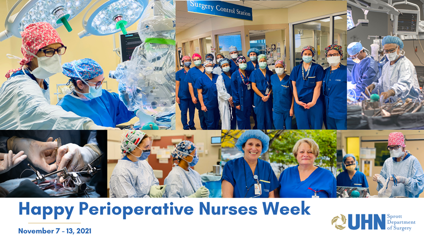 Almost 25,000 surgeries, across 39 operating rooms @UHN wouldn’t happen without the skills and dedication of #Sprott Surgery perioperative nurses. Thank you for your hard work and dedication to patient care every single day! #perioperativenursesweek