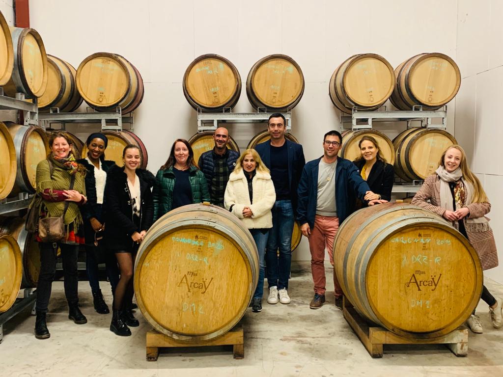 VinsduLanguedoc's tweet photo. Une nouvelle édition du #LanguedocCamp a eu lieu cette semaine 🍇⛰️🍷🇫🇷
Au programme immersion et formation dans les terroirs et AOP Languedoc Sommières, Saint Drezery, Saint Christol, Grés de Montpellier et Montpeyroux pour des journalistes et professionnels du monde du vin. https://t.co/IScjY4D2R1