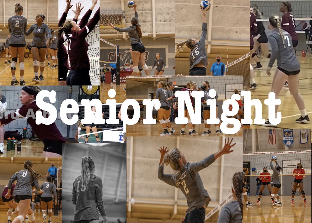 CUVolleyball18's tweet photo. 🐾🏐 Senior Night 🏐🐾

Join us tonight at 7 pm in Carter Center to help celebrate these 6 wonderful girls! We are so proud of them and everything they have accomplished in their time here at CU! #OneLastRide2021Kitties https://t.co/01CLE5O6dp