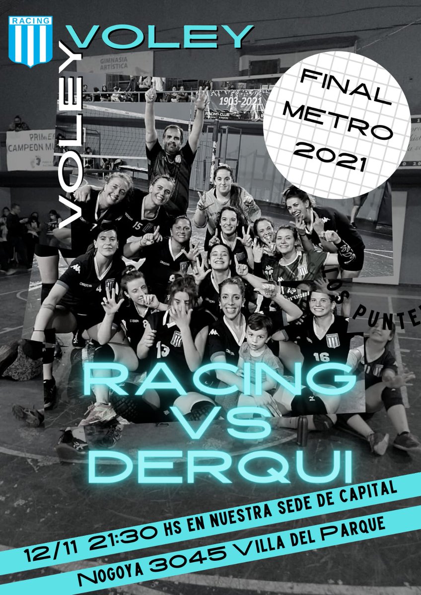 Hoy la Gran Final... Cuánto falta para las 2130hs?
<a href="/Facunicolas23/">Facundo Olguin</a> , <a href="/eduarc67/">esg🎓⚽🏀🏐🎾🏑🛼🥋🎽🩱🏃⛹️🤾🏊🤺🥊</a> , <a href="/FedeRonsino/">F e d e</a> 
Los espero hoy? O me van a dejar solo en esta locura...
Vamos La Academia 🎓🏐💙