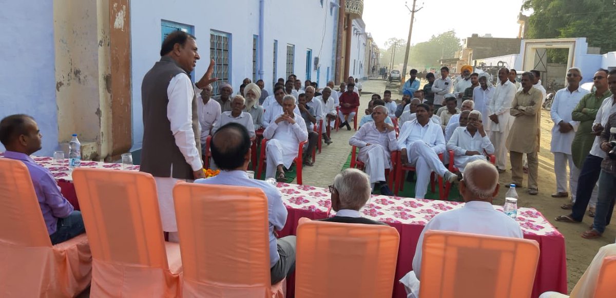 सादुलशहर विधानसभा के गाँव डूँगरसिंहपुरा, मटीली राठान एवं 14 SPM मे 35.3 लाख रुपये की लागत के विकास कार्यों का शिलान्यास किया। 

#Sadulshahar
