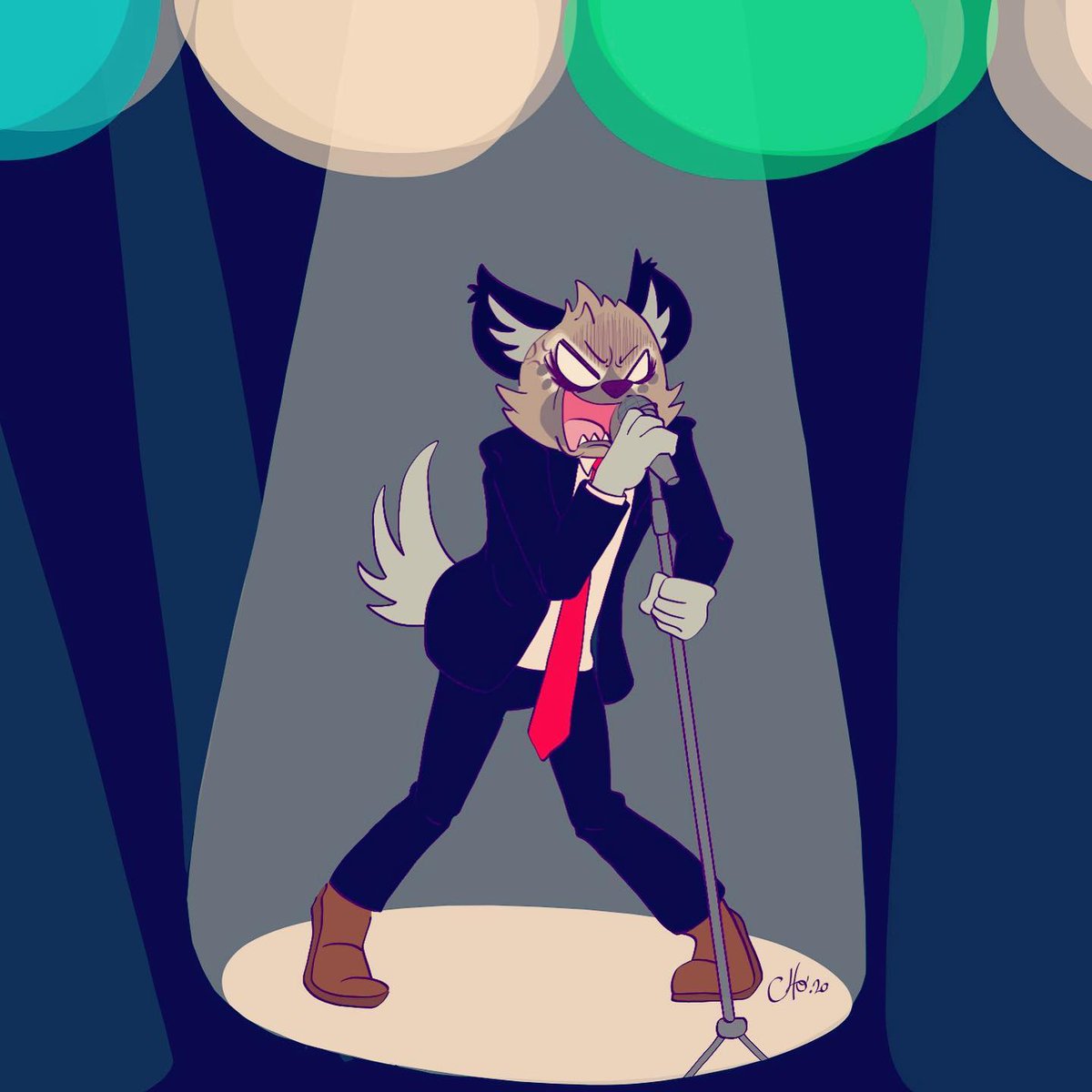 DoodlerSquiggle's tweet photo. Haida! 🤘 #Aggretsuko #Haida https://t.co/PyIvffZWLw