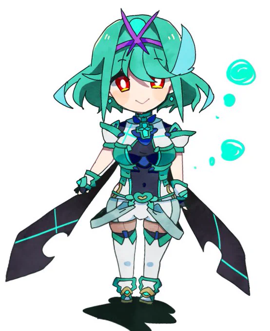 ちびホムラちゃん棒立ちらくがき 
