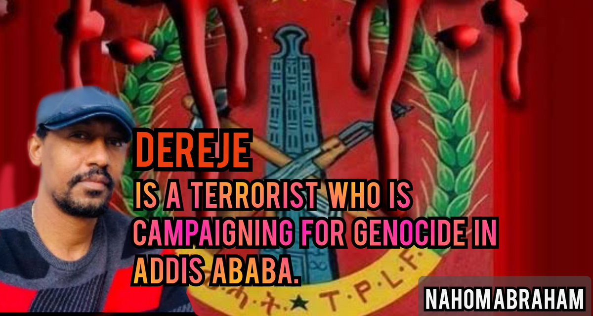 NahomAbraham14's tweet photo. 🚨......🚨....
Let's bring to justice the man who is the main supporter of the #TerroristGroupTPLF because he is waging a #GenocidalCampaign against #Ethiopians🇪🇹 &amp; #Eritreans🇪🇷.@ethembassyUS @NeaminZeleke @mfaethiopia @dejene_2011 https://t.co/HxpeqR1Ycu