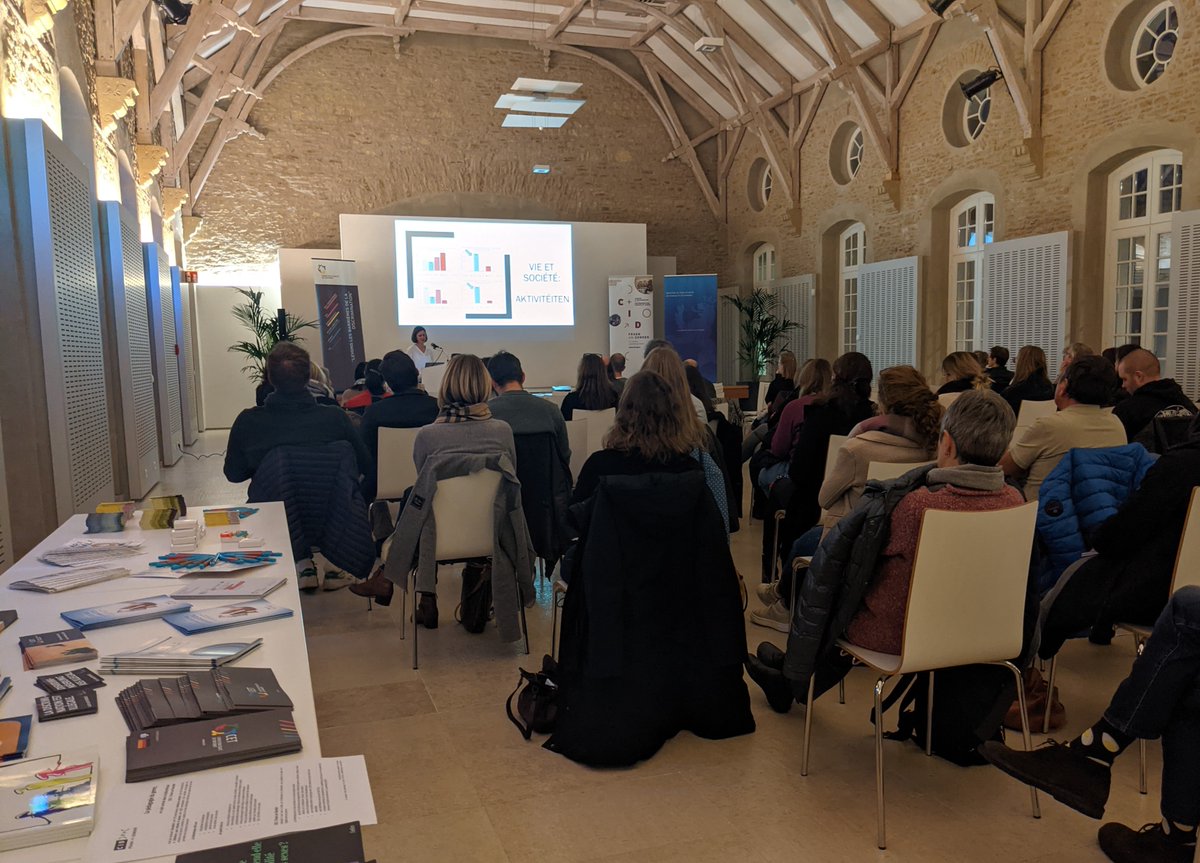 🇫🇷 FR: Quelques impressions de la conférence : Représentations de genre dans les manuels scolaires. 

🇬🇧 EN: Some impressions of the conference: Gender Representations in Schoolbooks

<a href="/luxembourgmega/">MEGA Luxembourg</a> 
<a href="/uni_lu/">uni.lu</a> 
<a href="/CIDfeminism/">CID Fraen an Gender</a>