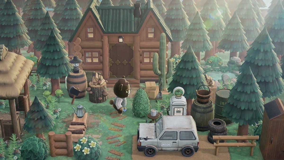 山籠もりベアーズ
#acnh #animalcrossing #ハピパラ