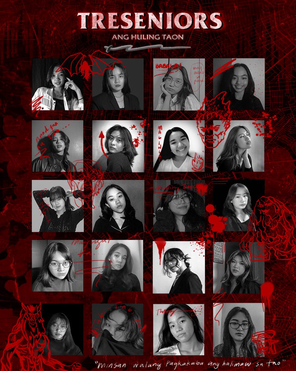 SPCP2022's tweet photo. Narinig niyo na ba? May mga bago tayong kaanib na handang lumaban mula sa tukso ng kadiliman?
Sila ang SENIORS 2022 at handa silang ipagtaguyod ang kanilang misyon sa huling pagkakataon sa loob ng anim na taon!
#TreSeniors🧟♀#AdUnitatem #SENIORS2021
🖍 Pat Balinong https://t.co/7DcpWnFDN4
