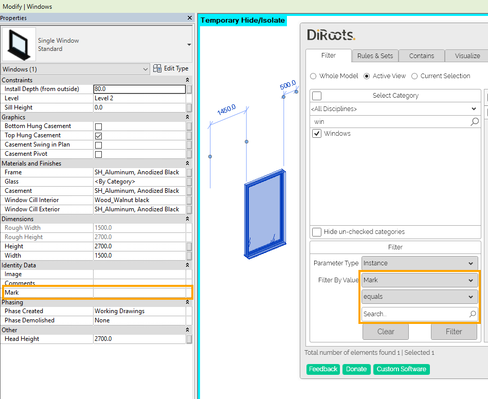 DiRoots17's tweet photo. @dazza1639 You can use #OneFilter to find #Revit elements with empty parameters, you just need to leave the value field empty π
#DiRoots #Autodesk #AEC https://t.co/X62DzfcAem