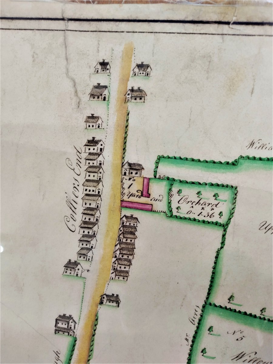 HertsArchives's tweet photo. Today for #MapMonday we have some details from a map of Colliers End, Standon, dating from 1809, to show you! (Ref: A2837) We particularly love the detailed row of houses in the first image
#Maps #Standon #MapDetails https://t.co/9x862S4jDt