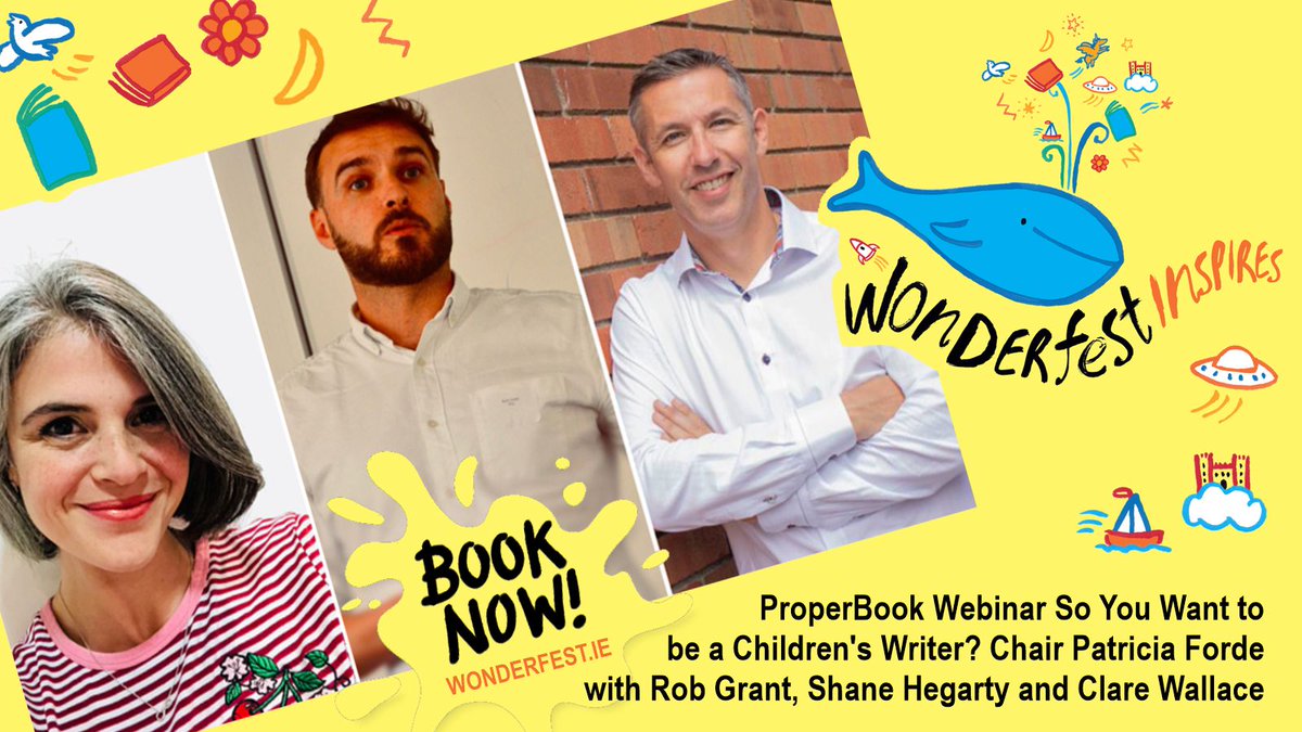 WonderFestIre's tweet photo. We are thrilled to have @shanehegarty joining us today for a #TwitterTakeover
If you have any questions for Shane about writing for getting published - #AskShane
He'll be on the #ProperBook panel on 18 Nov @KidsBooksIrel @DublinBookFest @writing_ie
https://t.co/amJWiYjBlj https://t.co/f7mzb8U2qN