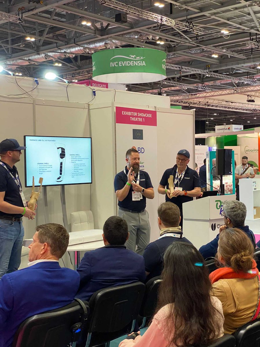 DassietOfficial's tweet photo. Today's the last chance to meet us in the London @VetShow on booth L51! Big thanks to everyone who have visited us so far. We are excited to spread the information about a safer way to do veterinary casting.

#vetshow #londonvetshow #veterinary #orthopedics #petcare #upets #tlc https://t.co/dOYwerwCBu