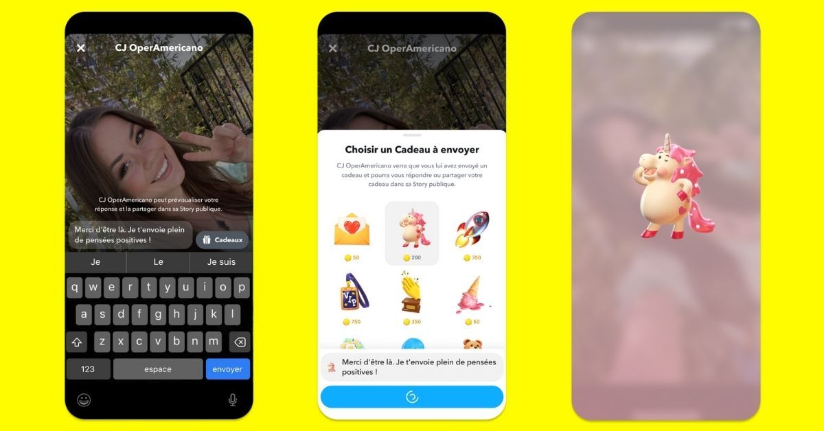 WebmarketingE's tweet photo. Snap lance de nouvelles updates pour renforcer la relation entre les marques et les créateurs  https://t.co/muLuo8PRbi #influence #marketing https://t.co/K9vzSUZHtL