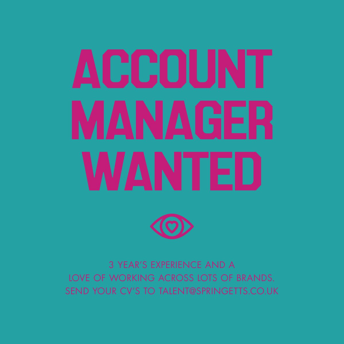 Springetts (@springettsbdc) on Twitter photo Account Manager Wanted!
springetts.co.uk/careers/accoun…
#Hiring #Jobs #DesignJobs #BrandDesign #PackagingDesign #Packaging #Careers #Recruitment #Sprignetts #ClientServices #AccountManager #AccountManagement Account Manager Wanted!
springetts.co.uk/careers/accoun…
#Hiring #Jobs #DesignJobs #BrandDesign #PackagingDesign #Packaging #Careers #Recruitment #Sprignetts #ClientServices #AccountManager #AccountManagement