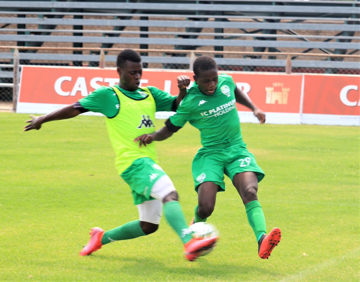 FCPlatinum's tweet photo. When the #youngboys clash the grass suffers. - Platinum Proverb -
Peace Chivhunduko ⚽ Oscar Bhebhe
#thefutureissolid
#theafricandream
#forevergreen
#fcplatinumholdings https://t.co/ZuOrtHAdKm