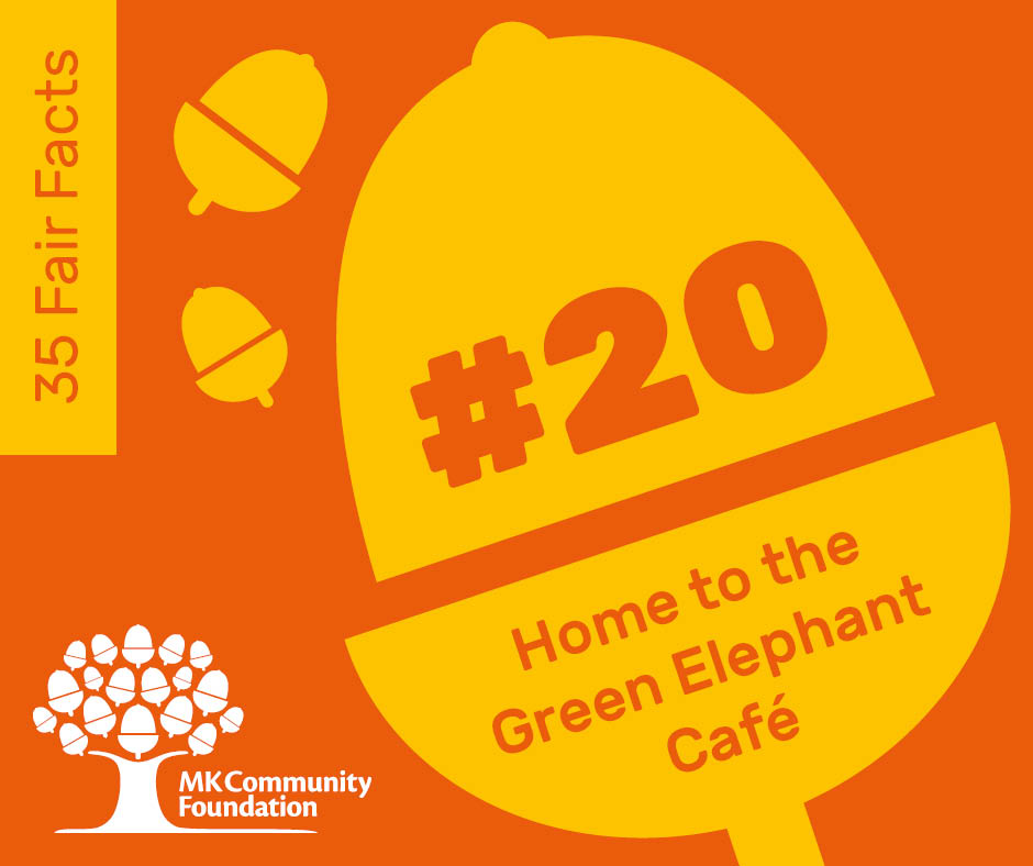 MKComFoundation's tweet photo. There is the Green Elephant cafΓ© in our Acorn House building, which is also open on weekends. Itβs a great place to grab a coffee or light lunch with friends! β#FairFact https://t.co/xRhwffOCF7