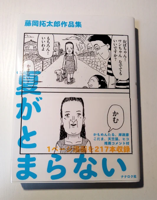 藤岡拓太郎作品集『夏がとまらない』(ナナロク社) 