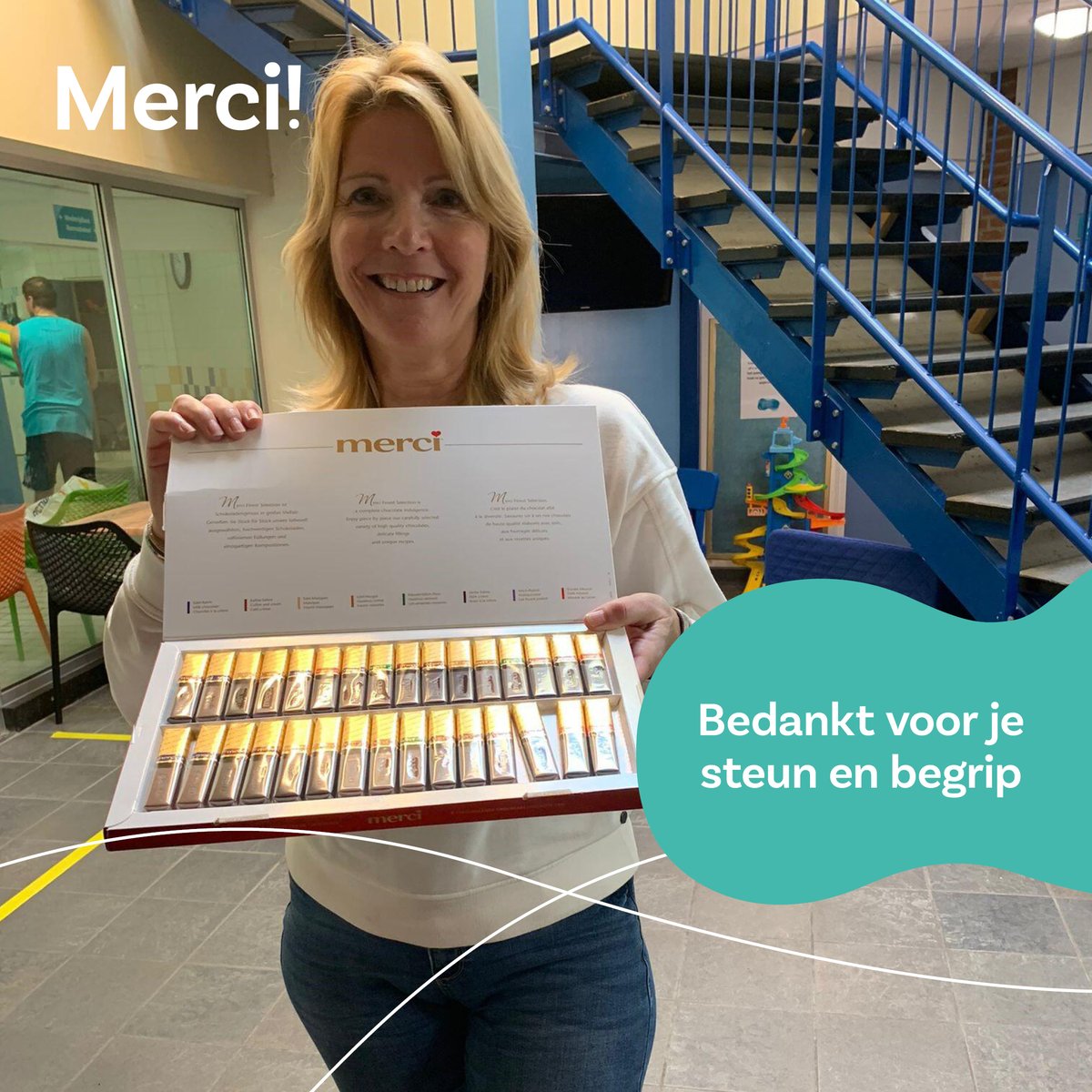 Als onze gasten laten blijken dat ze de inzet van ons personeel waarderen... ❤️-verwarmend, toch?