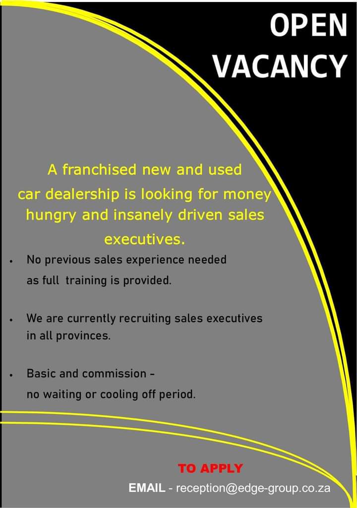 MetjahTebogo's tweet photo. Job vacancies ‼️❗
Please retweet ❤ 🙏🏾 https://t.co/US0TL0j3vj