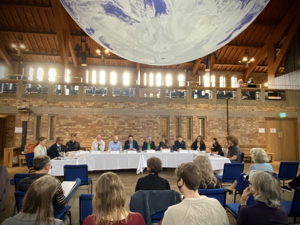 kirstyvale's tweet photo. #KeeleCop26 Leaders Summit has just opened - What does #Cop26 mean for #Staffordshire? 

Tune in here - https://t.co/iLojKzIyhb https://t.co/WVSpOahPFu