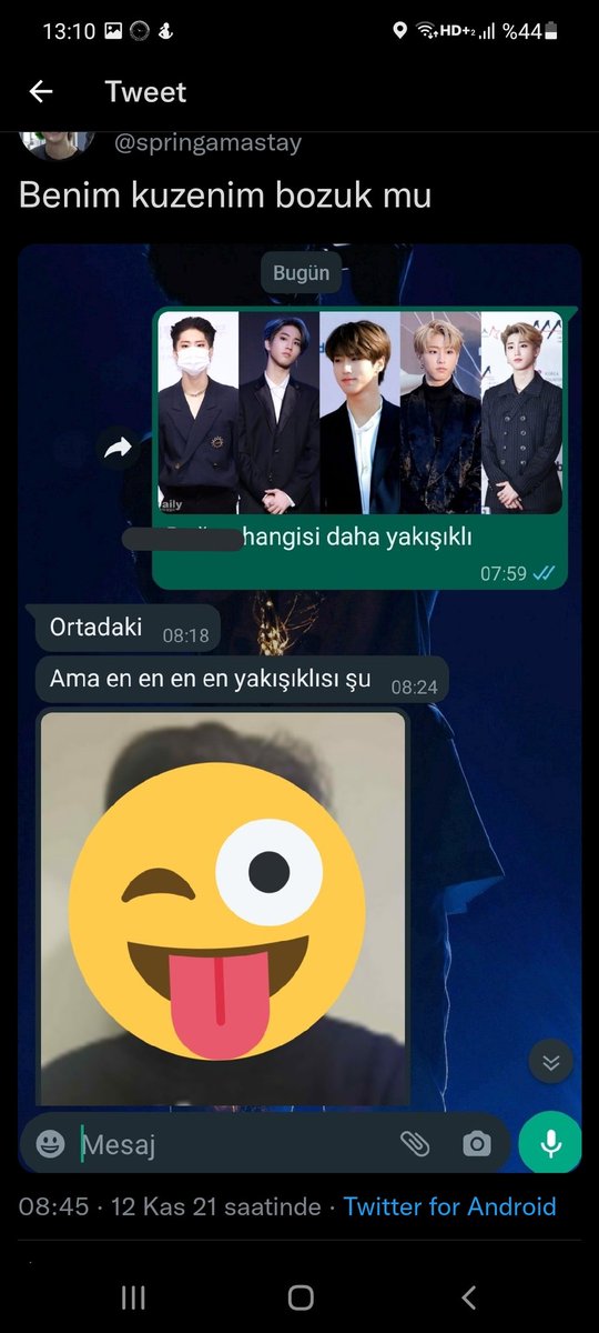 Erkeklerin kafa dümdüz hepsi aynı derken şaka yapmıyorduk