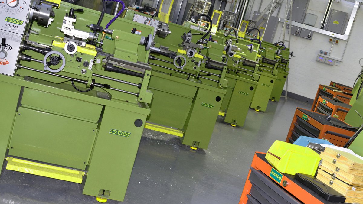 warcomachines's tweet photo. It was great to work with @riversidecoll, one of country's top rated colleges for vocational education. A little while ago we were asked to supply and install some of our lathes and milling machines for a new engineering department. https://t.co/VrS82r4q2Q