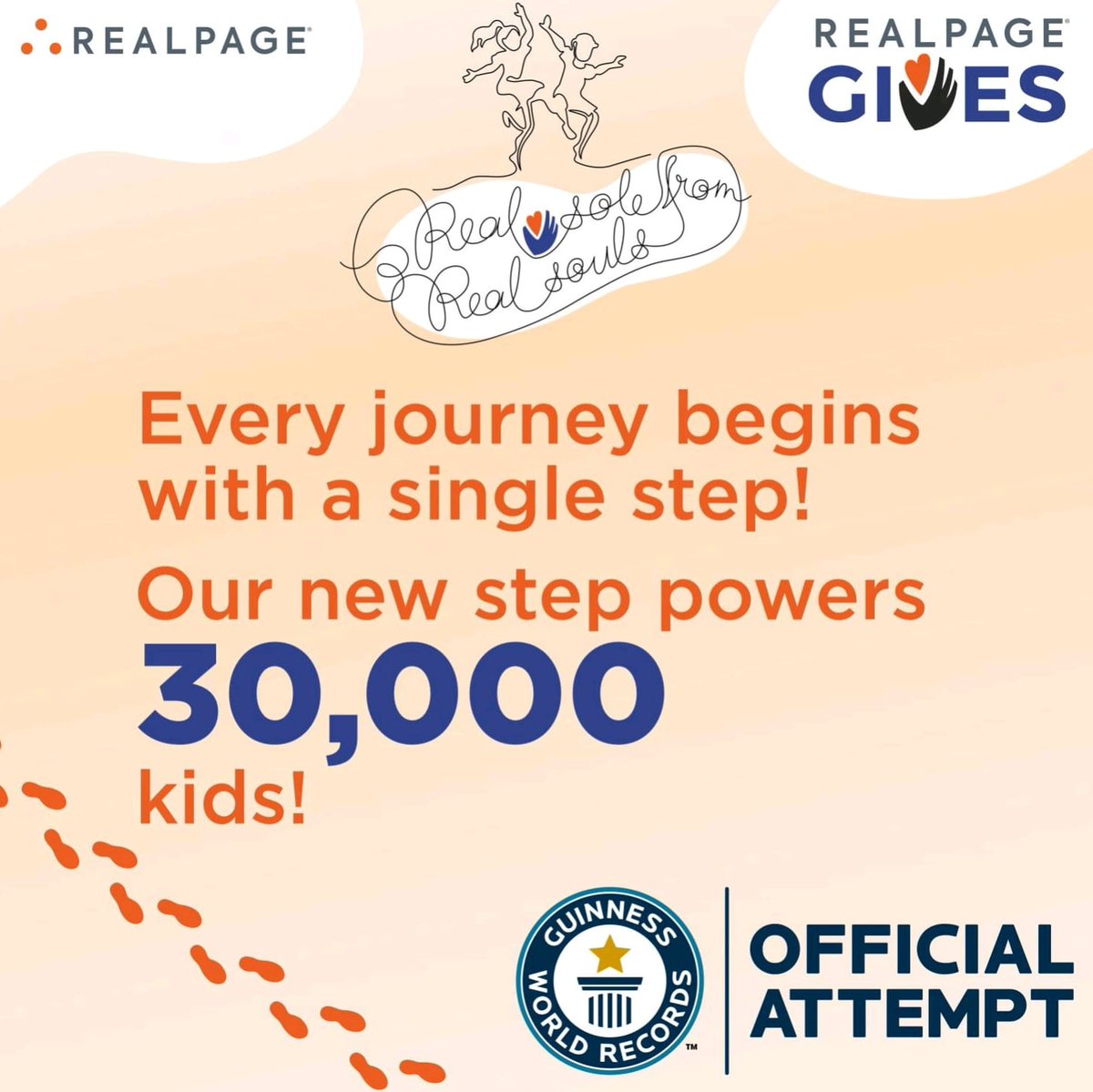 Sandeep_Sinwal's tweet photo. Come join us and share the joy of giving!! We present "RealSoles from RealSouls".
#realpage
#Disrupt2021
#Longestlineofshoes #Guinnessworldrecordattempt #childrensday
#Realpagebringssmile #CSR  #Hyderabad #education #giving #gratitude #greatplacetowork2021
#realpageindia https://t.co/3LxmWu00zq