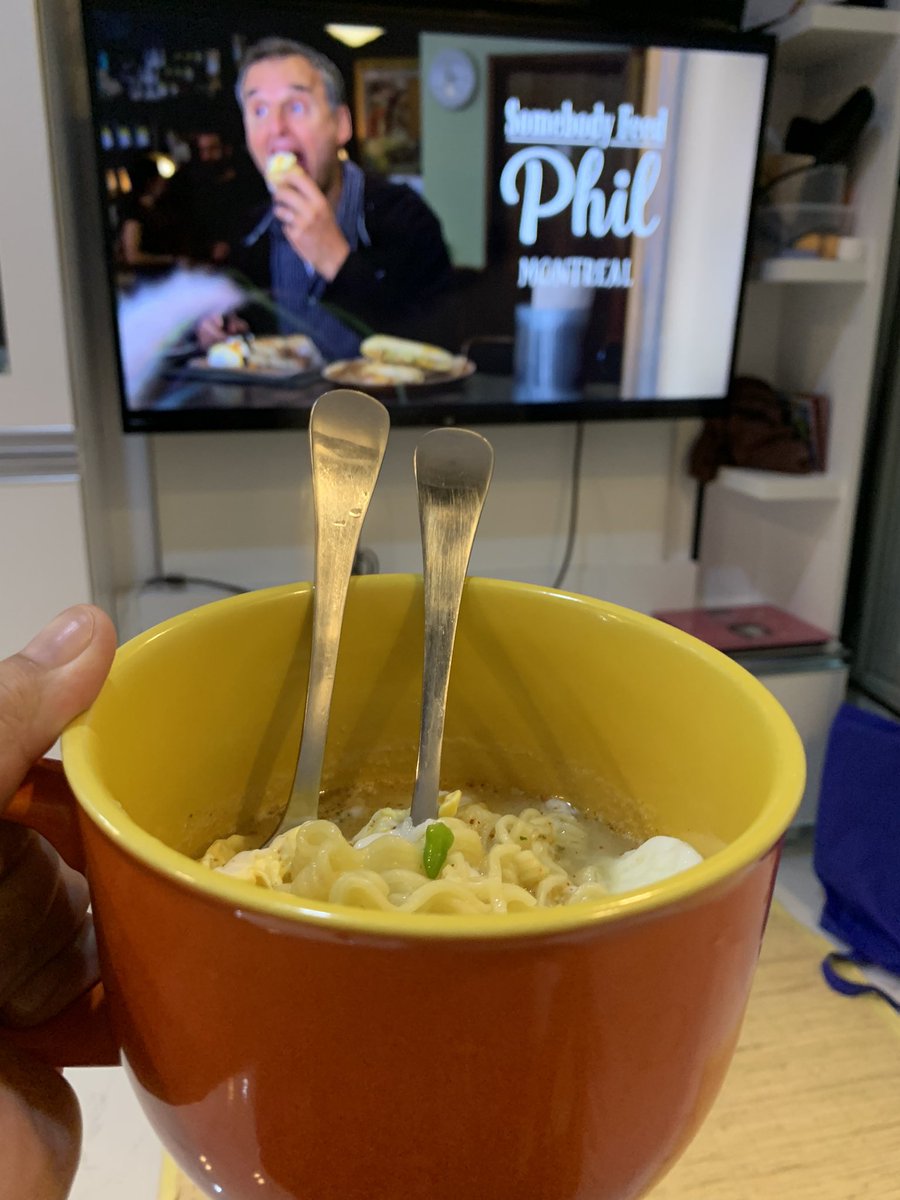 nadya_ep's tweet photo. Rainy outside. Indomie inside. And watching Somebody Feed Phil, perfect combination. I can’t wait to see for the  new season @netflix @PhilRosenthal https://t.co/ctc145VQpX