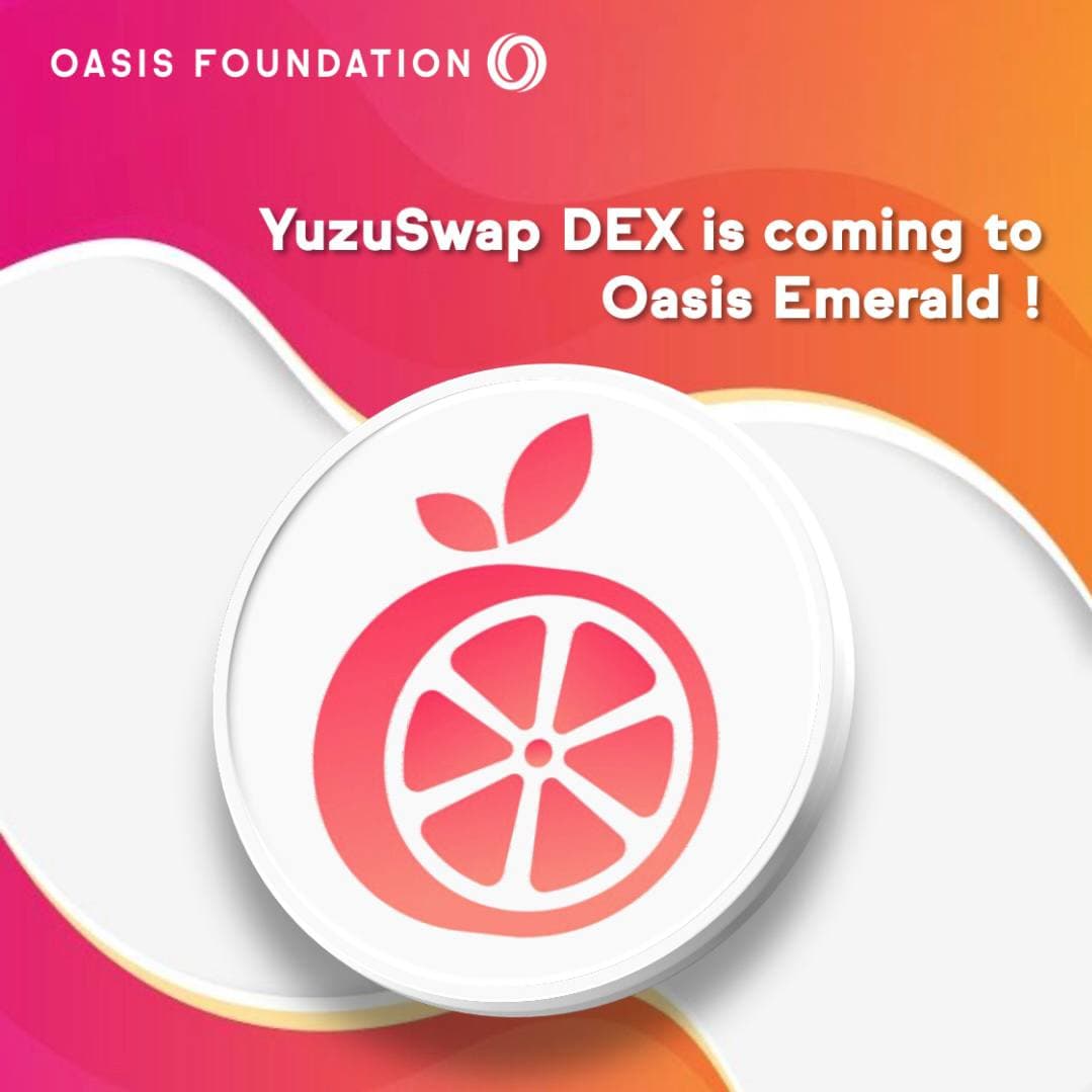 Yuzu_Swap's tweet photo. 🪙YuzuSwap is a decentralized exchange utilizing the high efficiency of oasis's evm paratime, with incentives like liquidity mining and trade mining. Developed based on non-custodial, peer-to-peer, automatic-marketing-making model🚀

#YuzuSwap #DEX #EVM #mining #marketingmaking https://t.co/jaVWIhNSyz