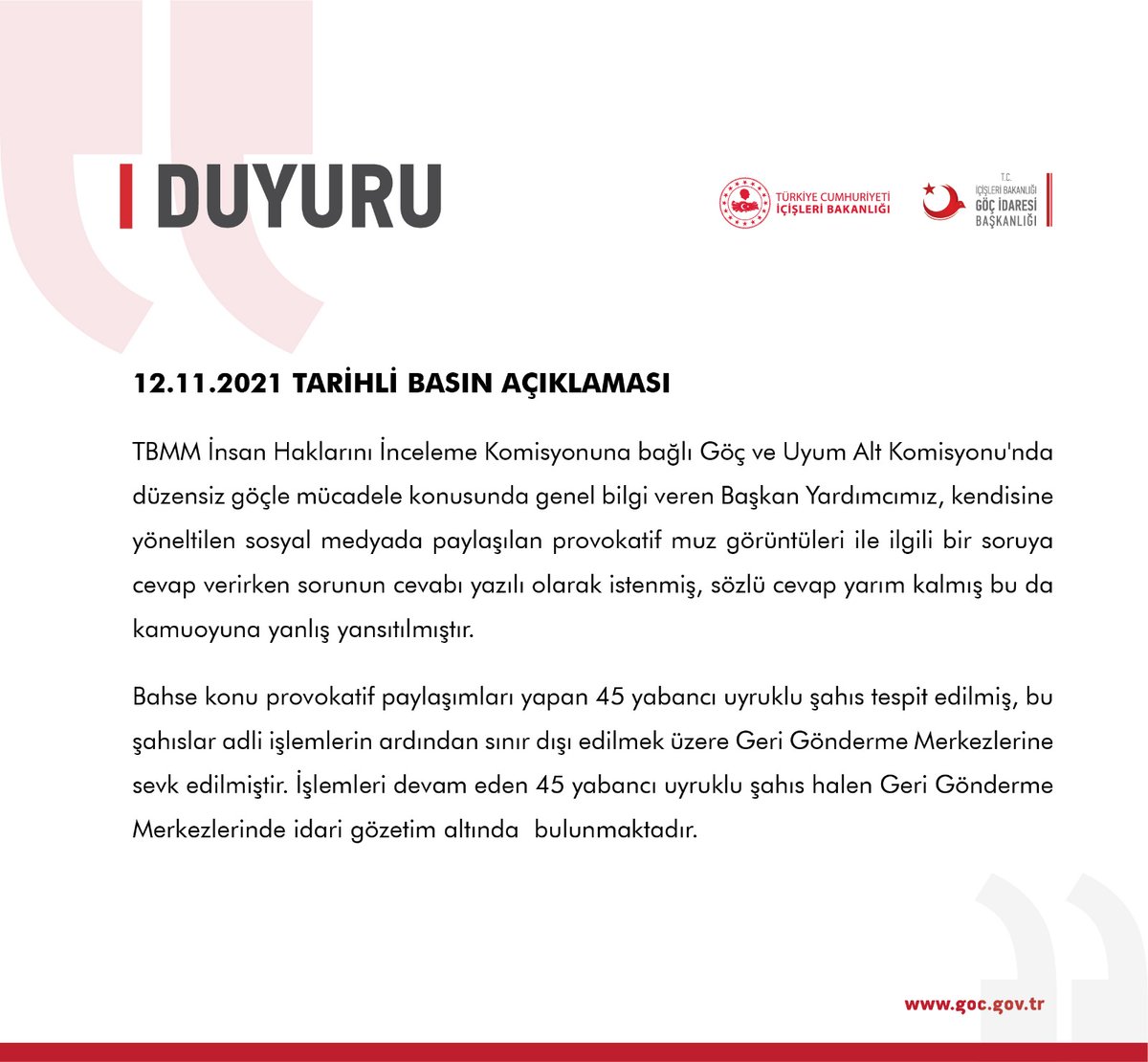12.11.2021 Tarihli Basın Açıklaması

goc.gov.tr/12112021-tarih…