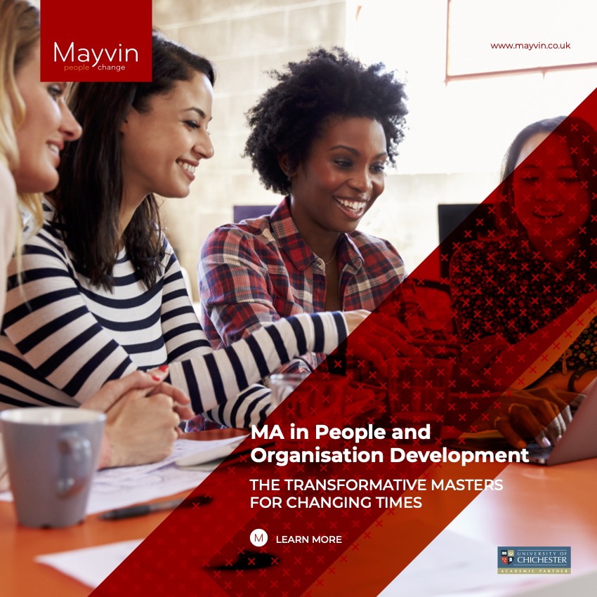 Know anyone who might be interested in our brand spanking new #Mastersprogramme in People and Organisation Development? Send them this way to find out more: mayvin.co.uk/masters/progra…