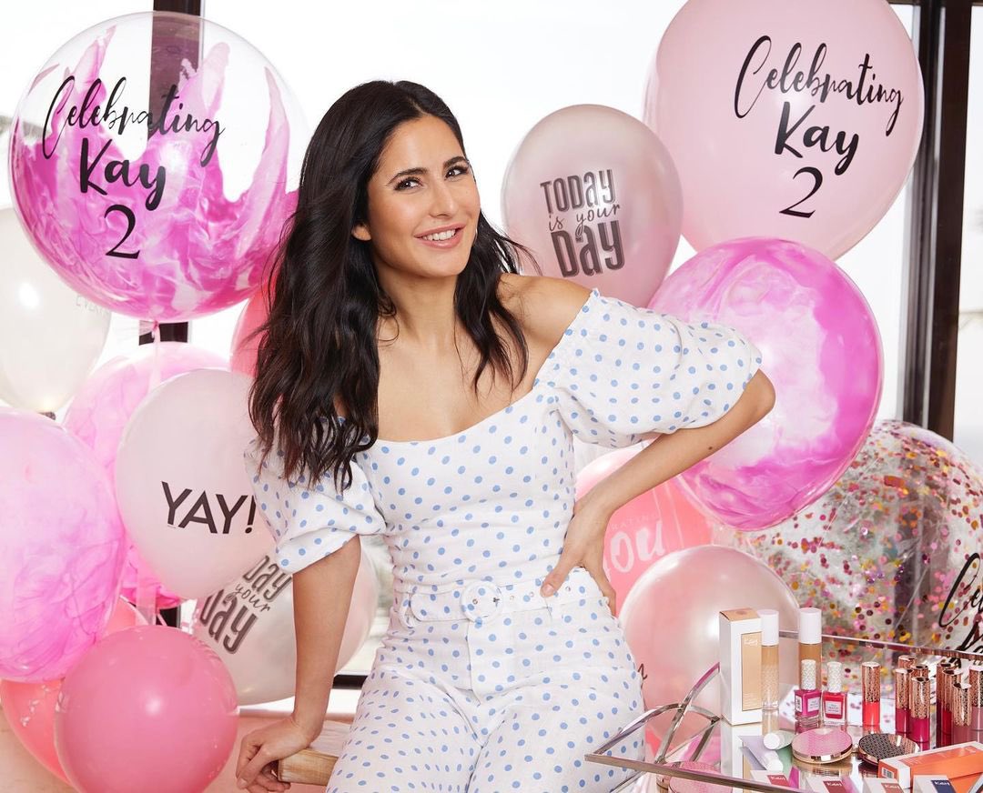 katrin_kay's tweet photo. Happy TWO 💕

We are celebrating our anniversary week, &amp; there is much to celebrate AND to be grateful for 🎈 

Thank you for being on this rollercoaster ride with us, from peak lockdown to massive launches, you’ve stuck through IT ALL. 

#KatrinaKaif 
#KayBeauty #KayByKatrina https://t.co/xMKwgqQ0Zf