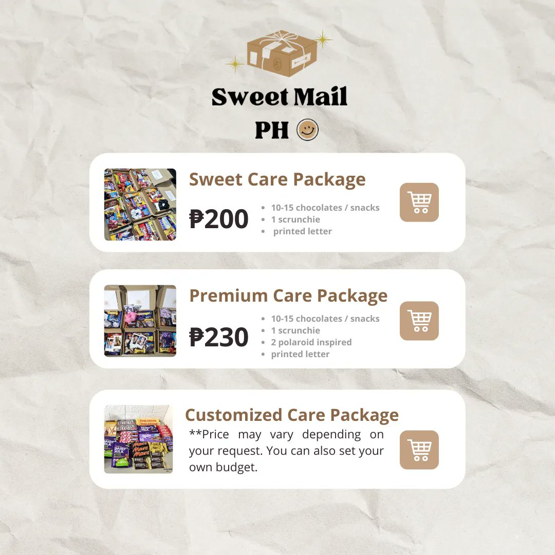 sweetmailph's tweet photo. Welcome to Sweet Mail ! π«π
π¬ Updates: #SweetMailUpdates
π¬ How To Order: #SweetMailFAQS
π¬ Order Form: #SweetMailForm
π¬ Feedbacks: #SweetMailApproved https://t.co/pimd7pUHb4