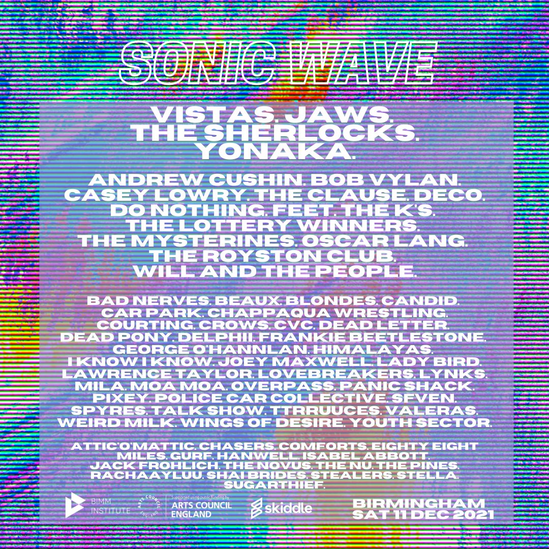 FINAL LINEUP ANNOUNCEMENT FOR SONIC WAVE FESTIVAL!

LIMITED TICKETS AVAILABLE.

🎟️ skiddle.com/e/35934482
