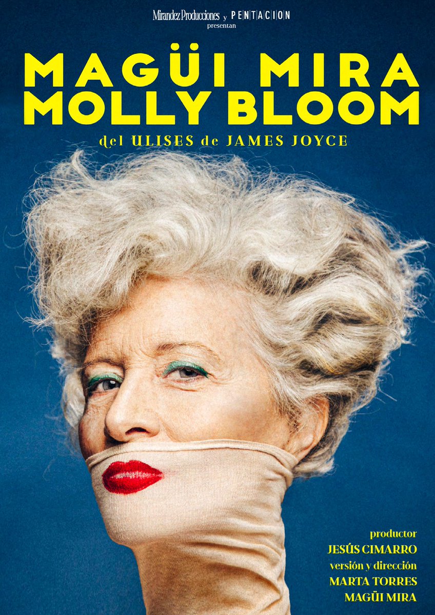 YouVLC's tweet image. VUELVE MOLLY BLOOM

La actriz y directora valencia Magüi Mira, revive en el @teatretalia a su mítico personaje Molly Bloom.
youvalencia.com/index.html/202…