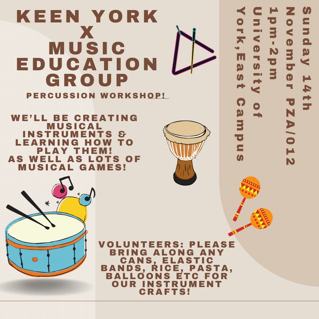 KEENYork's tweet photo. We can’t wait to see you all at this week’s KEEN York session with York’s Music Education Group!💛🎶 https://t.co/4qHrGoy77n