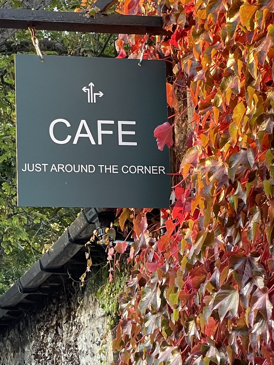 Our cafe is now literally JUST AROUND THE CORNER serving delicious food and coffee from local roasters Tigermoth  #Coffee #AutumnFalls