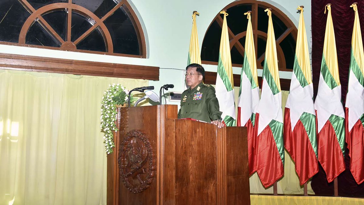 CasaAsia's tweet photo. Nuevo artículo #AsiaView⬇️
«ASEAN pega un puñetazo en la mesa», de Emilio de Miguel
El embajador de @EmbEspTailandia analiza la decisión de la #ASEAN de excluir de la Cumbre al líder de la nueva junta militar de #Myanmar, el golpista Min Aung Hlaing
https://t.co/jYGcpfJXiC https://t.co/XIj9zQFUA2