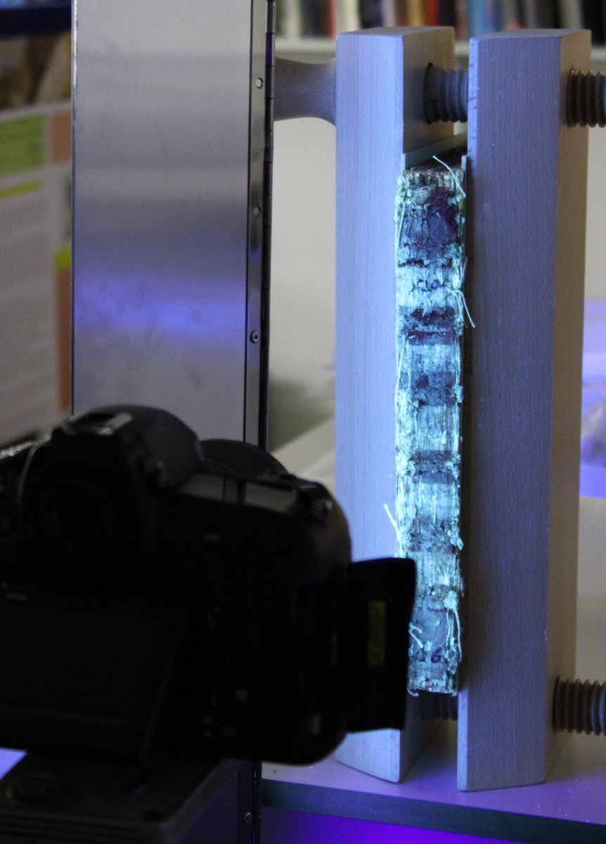 MsHunter242's tweet image. Well, it&apos;s nice to get out and about once in a while, isn&apos;t it? #BookConservation #TechnicalArtHistory