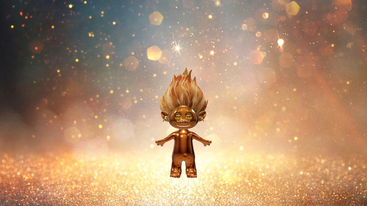 CyberTrolls_NFT's tweet photo. 🎧 It's gold, it's gold
It's gold, it's gold
It's solid gold baby

He's got the Midas touch 
but he touched it too much
Hey GoldTrollmember!

Do you want this #CyberTrolls?

1️⃣ Follow @CyberTrolls_NFT
2️⃣ RT this tweet
3️⃣ Tag two friends

⏳ Winner tomorrow at 20:00 h CET. https://t.co/a5dd1iNNQq